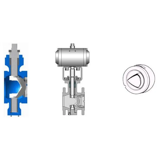 Zawór kulowy segmentu V